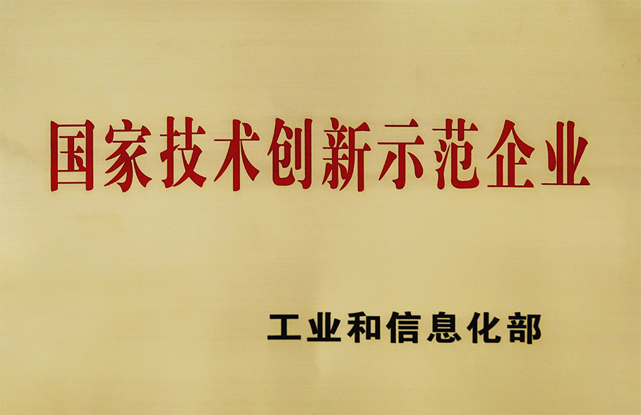 【國家技術創新示范企業】
