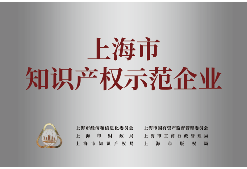 【上海市知識產權示范企業】